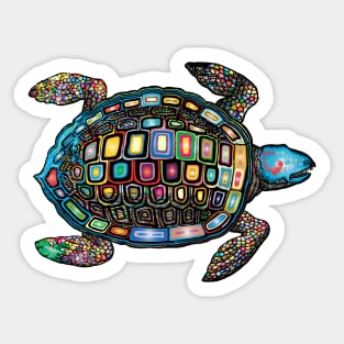 Turtle Colorful Sticker